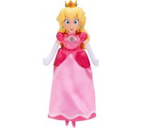 The Super Mario Galaxy Movie Princess Peach Jumbo Plush 9" / 23cm, Officially Li