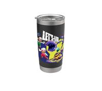 The Super Mario Galaxy Movie Star Power Showdown Vaso térmico de acero inoxidable de doble pared