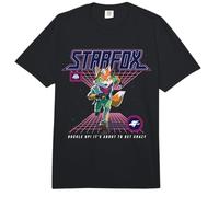 The Super Mario Galaxy Movie Starfox About To Get Crazy Comfort Colors Adult Heavyweight T-Shirt