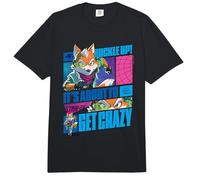 The Super Mario Galaxy Movie Starfox Buckle Up Action Comfort Colors Adult Heavyweight T-Shirt