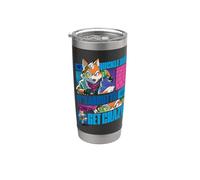 The Super Mario Galaxy Movie Starfox Buckle Up Action Vaso térmico de acero inoxidable de doble pared