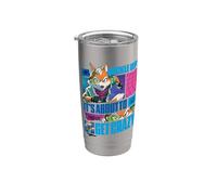 The Super Mario Galaxy Movie Starfox Buckle Up Action Vaso térmico de acero inoxidable de doble pared