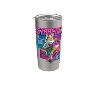 The Super Mario Galaxy Movie Starfox Fox McCloud Action Vaso térmico de acero inoxidable de doble pared
