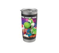 The Super Mario Galaxy Movie Toad and Yoshi Galaxy Fun Vaso térmico de acero inoxidable de doble pared
