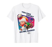 The Super Mario Galaxy Movie Toad Count On Me Camiseta