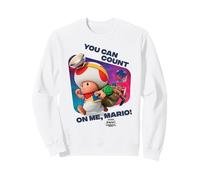 The Super Mario Galaxy Movie Toad Count On Me Sudadera
