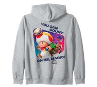 The Super Mario Galaxy Movie Toad Count On Me Sudadera con Capucha