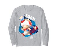 The Super Mario Galaxy Movie Toad Galactic Run Manga Larga
