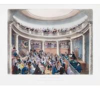 The Surrey Institution. Después de un trabajo de Thomas Rowlandson y Augustus Pugin. La Institución Surrey con sede en Londres se dedicó a la educación e investigación científica y artística. Existió