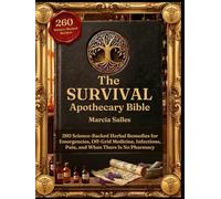 The Survival Apothecary Bible: 260 Science-Backed Herbal Remedies for Emergencies, Off-Grid Medicine, Infections, Pain, and When There Is No Pharmacy