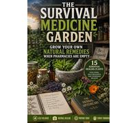 The Survival Medicine Garden: Grow Your Own Natural Remedies When Pharmacies Are Empty (15 Essential Healing Plants for Crisis, Self-Reliance, and Everyday Health)
