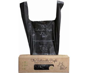 The Sustainable People Bolsas Biodegradables con Asas para Excrementos de Perro - 1 rollo de 160 bolsas The Sustainable People