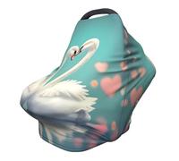 The Swan in Love - Funda versátil para silla de paseo con impresión completa, especialmente diseñada para tu bebé