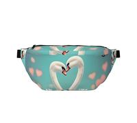 The Swan In Love Riñoneras versátiles, riñonera Deportiva y Unisex, una elección Uso Diario y de Viaje