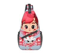 The Swan in Lovepatterned - Bolsa de lona unisex para viajes, senderismo, escalada, correr, ciclismo., Mensajero de amor, Talla única