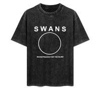 The Swans Men's T-Shirt Unisex White tee Clothing L