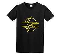 The Sweet Band Glam 70S Rock Men's T-Shirt Unisex Black Cotton Print tee Shirts M