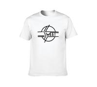 The Sweet Band Glam Rock Men's T-Shirt Unisex White Cotton Print tee Shirts S