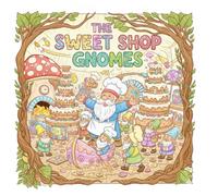 The Sweet Shop Gnomes: A Cozy Coloring Book of Treats, Gnomes & Magic
