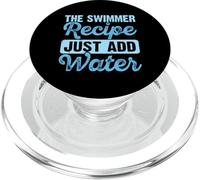 The Swimmer Recipe: Just Add Water PopSockets PopGrip para MagSafe