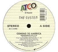 The System - Coming to America (1988) / Vinyl single [Vinyl-Single 7'']