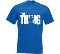 The T@hi@ng John Carpenter Retro Horror Movie T Shirt Men's Fashion Crew Neck Short Sleeves Cotton Tops Clothing, Black