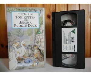 The Tale Of Tom Kitten And Jemima Puddle-Duck [Reino Unido] [VHS]