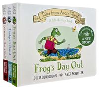 The Tales From Acorn Wood Books 8, 9 & 10 By Julia Donaldson 3 Books Collection Set (Badger's Band, Dormouse Has a Cold & Frog's Day Out)