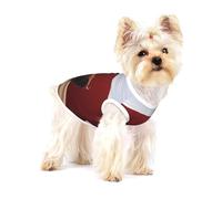 The Tauren Under the Red Wall - Camiseta de alta calidad para perros 100 % algodón, perfecta para perros pequeños a medianos, camisas elegantes y cómodas para perros, talla M