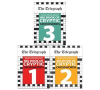 The Telegraph Big Book of Cryptic Crosswords (1-3) Collection 3 Books Set