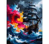 The Tempest Notebook: A College Ruled Journal for Bold Ideas and Creative Storms: Unleash Your Inner Kraken | 7.5 x 9.25, 110 Pages | An Epic Art Notebook for Writers, Artists, and Adventurers