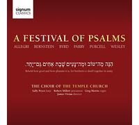 The Temple Church Choir - A Festival of Psalms - Psalmvertonungen