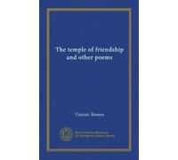 The temple of friendship and other poems
