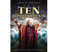 The Ten Commandments (1956) (DVD) Charlton Heston Yul Brynner (Importación USA)