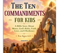 The Ten Commandments for Kids: A Bible Story About Moses, God's Rules, Faith, Love, and Obedience for ages 4-8 (Totle Bible Stories for Kids)