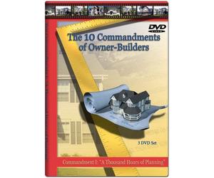 The Ten Commandments of Owner-Builders: Commandment I: "A Thousand Hours of Planning" (3 DVDs)