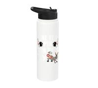 The Ten Pin Can Kiss My Ass - Divertido burro - Bolos Stainless Steel Insulated Water Bottle