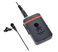 The Tentacle Sync TRACK E is a portable audio recorder with lavalier. View your recordings directly in the Tentacle Setup App via a Bluetooth connection.