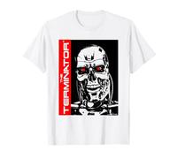 The Terminator High Contrast Endoskeleton Robot Action Movie Camiseta
