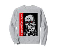 The Terminator High Contrast Endoskeleton Robot Action Movie Sudadera