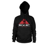 The Terminator Licenciado Oficialmente Skynet Sudaderas con Capucha (Negro), X-Large