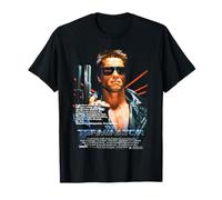 The Terminator Póster Película Retro Ciencia Ficción Viajero Tiempo Gamer Camiseta