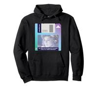The Terminator Sarah Connor Retro Disquete Sudadera con Capucha