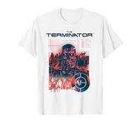 The Terminator Thermal View Robot 80's Action Movie Camiseta