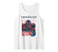 The Terminator Thermal View Robot 80's Action Movie Camiseta sin Mangas