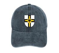 The Teutonic Knights - Gorra de béisbol ajustable con logotipo de los Caballeros para hombre y mujer, gorra de camionero, Navy-style, Talla única