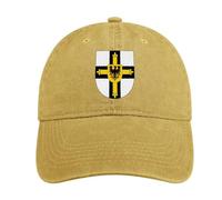 The Teutonic Knights - Gorra de béisbol ajustable con logotipo de los Caballeros para hombre y mujer, gorra de camionero, Estilo de color arena, Talla única