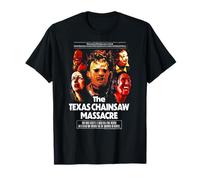The Texas Chainsaw Massacre Horror Movie Poster Camiseta