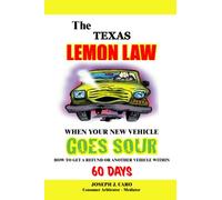 The Texas Lemon Law - When Your New Vehicle Goes Sour