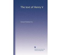 The text of Henry V